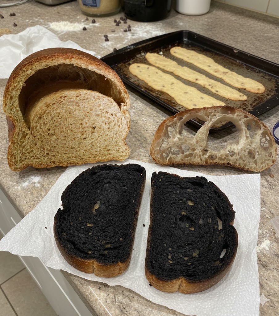 Intento fallido de panadería saludable en cocina real