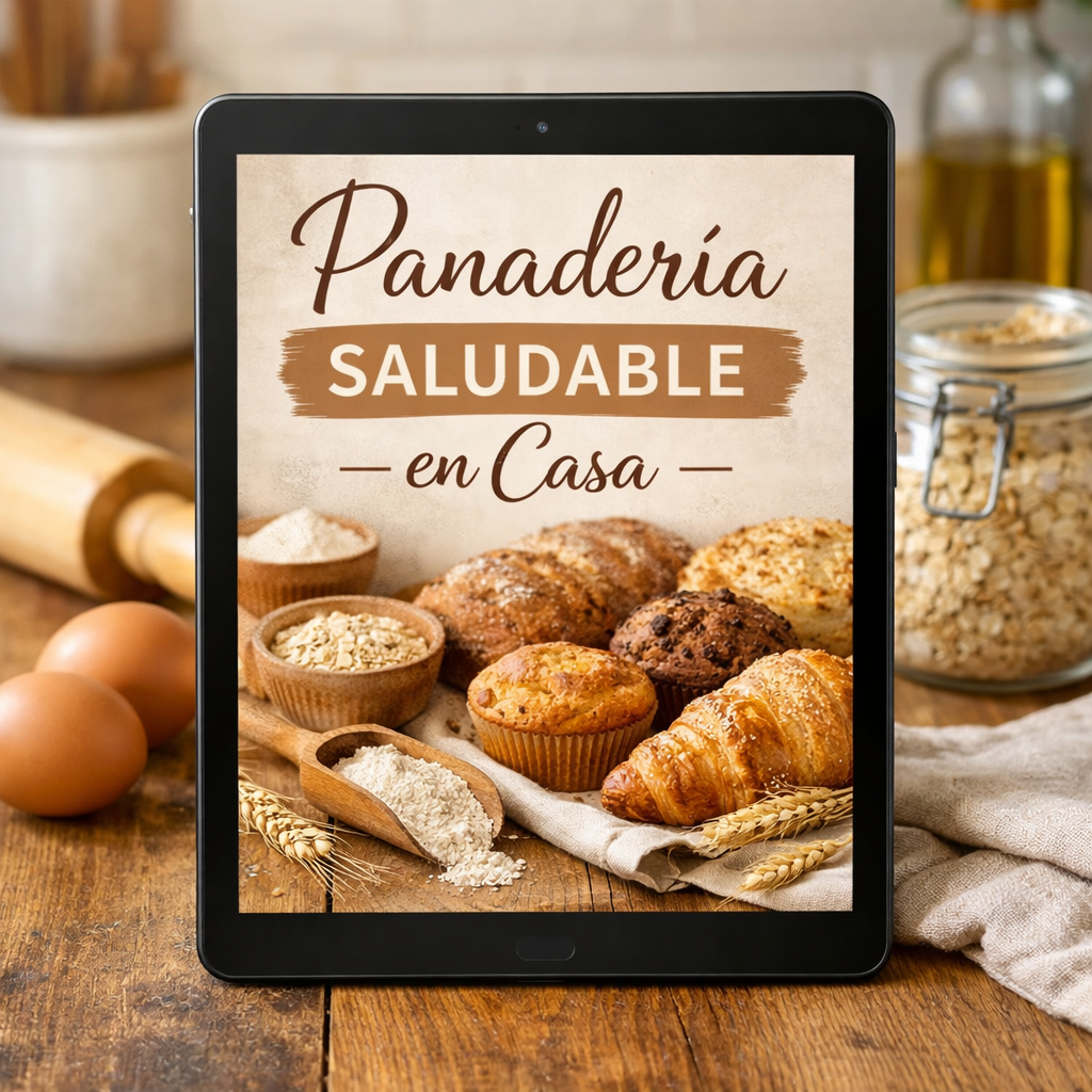 Recetario digital Panadería Saludable en Casa