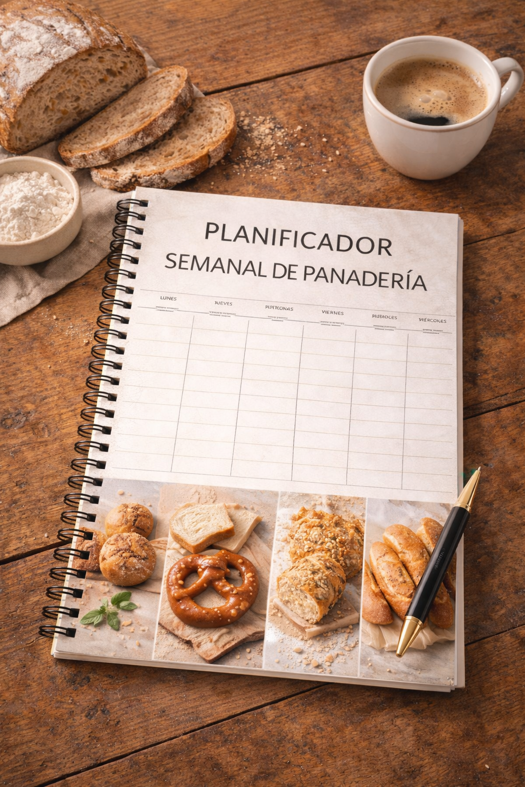 Mockup Planificador Semanal