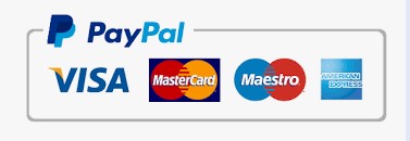 Pagos seguros por PayPal - Visa, Mastercard, Discover, American Express