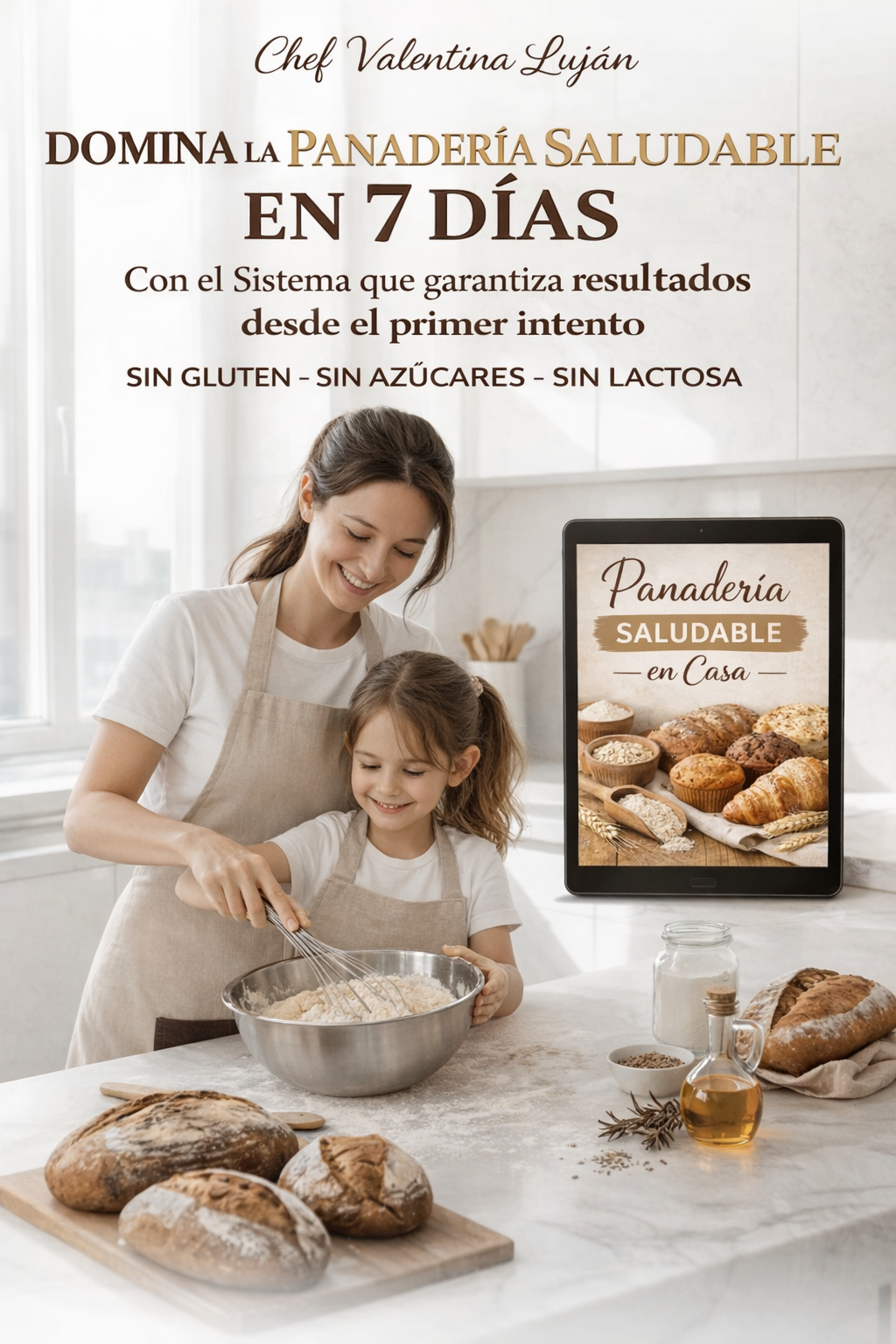 Chef Valentina Luján - Panadería Saludable en 7 Días