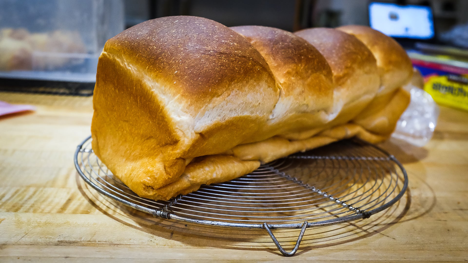 Pan fallido, seco y quebrado