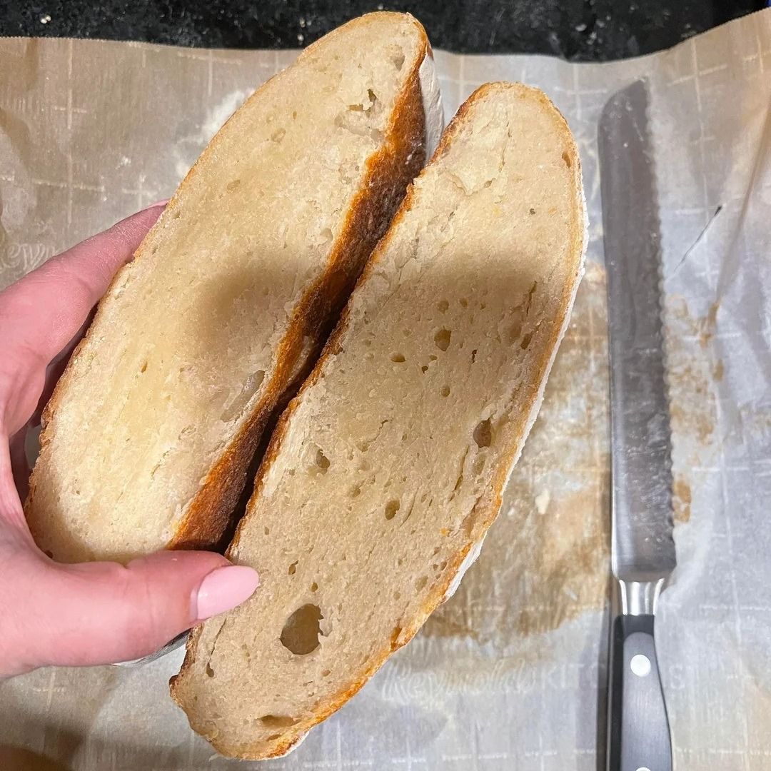 Masa que se desarma en las manos