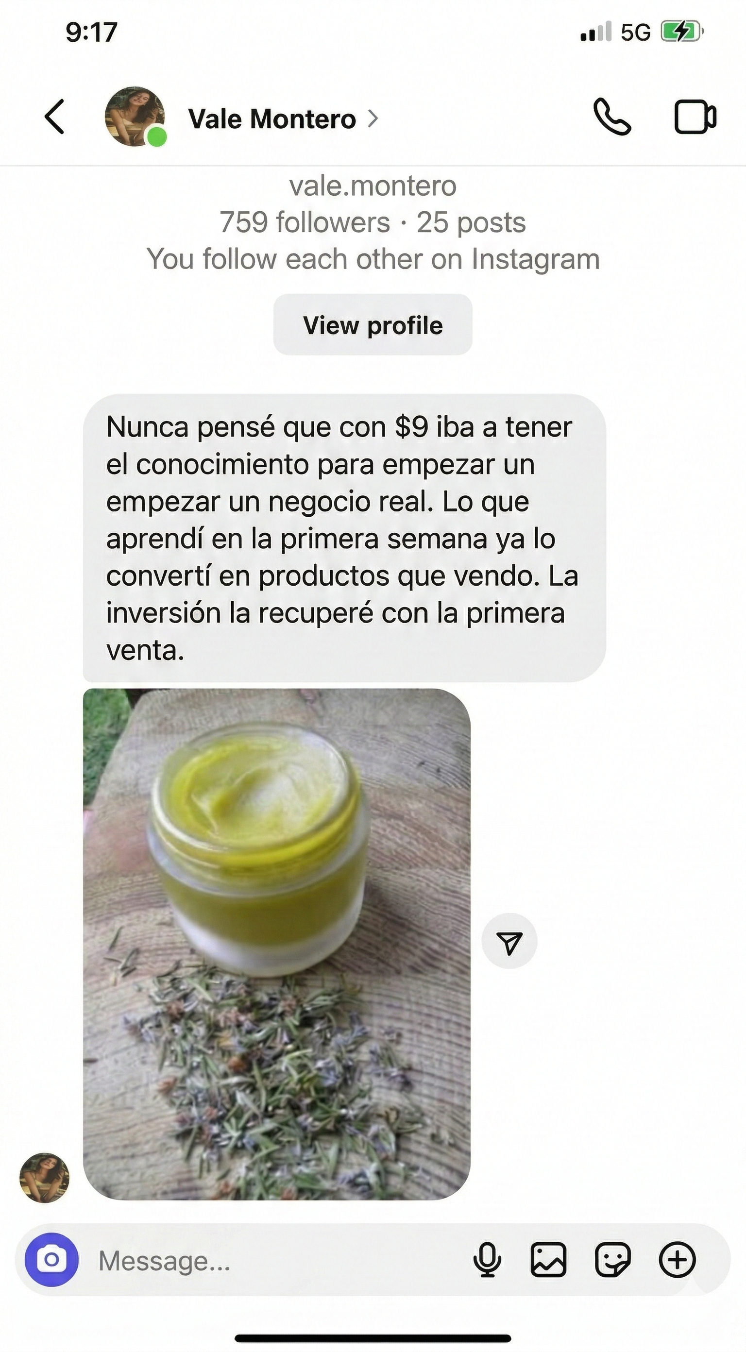 Testimonio Vale Montero